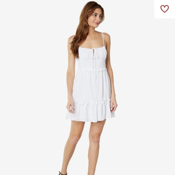 BCBG White Mini Dress - Picture 1 of 7